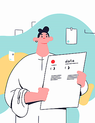 남자 하늘색 일러스트 비즈니스 한명 미소 들기 상반신 성인 자료 분석 보고서 문서 파일 서류정리 성인남자한명만 국내일러스트 AI파일 1 컨셉 모션 표정 사람 파란색 정리 남자한명만 성인남자만 파일형식 벡터