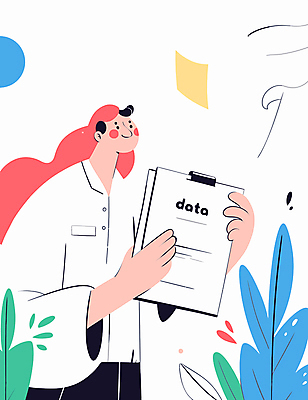 남자 일러스트 비즈니스 한명 미소 들기 상반신 성인 자료 분석 보고서 문서 파일 서류정리 서류집게 성인남자한명만 국내일러스트 AI파일 1 컨셉 모션 표정 집게 사람 정리 남자한명만 성인남자만 파일형식 벡터