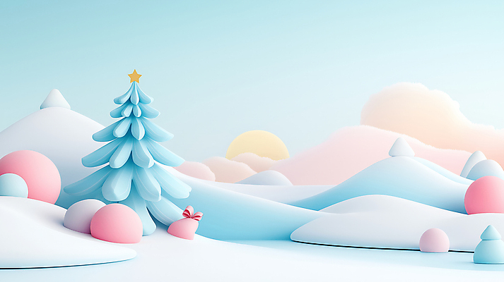 JPG 나무 편집이미지 크리스마스 설경 겨울 사람없음 파란색 눈덮임 편집3D AI컴퓨터그래픽 AI콘텐츠 식물 계절 기념일 컬러 컨셉 풍경 3D 파일형식