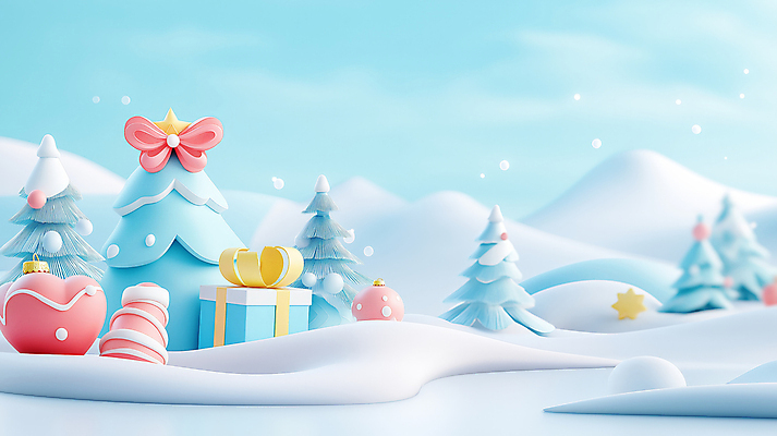 JPG 나무 편집이미지 크리스마스 설경 겨울 사람없음 파란색 선물상자 오너먼트 편집3D AI컴퓨터그래픽 AI콘텐츠 식물 계절 기념일 컬러 크리스마스장식 선물 풍경 상자 3D 파일형식