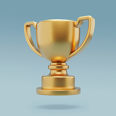 PSD 편집이미지 기념 사람없음 경쟁 금색 우승 수상_상을받음 황금 트로피 광택 시상 챔피언 편집3D 컬러 컨셉 3D 최고 상_우승 파일형식