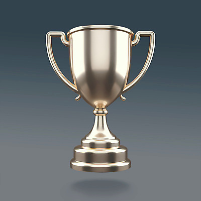PSD 편집이미지 기념 사람없음 경쟁 우승 수상_상을받음 은색 트로피 광택 시상 챔피언 편집3D 컬러 컨셉 3D 최고 상_우승 파일형식