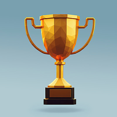 PSD 편집이미지 기념 사람없음 경쟁 금색 우승 수상_상을받음 황금 트로피 광택 시상 챔피언 편집3D 컬러 컨셉 3D 최고 상_우승 파일형식