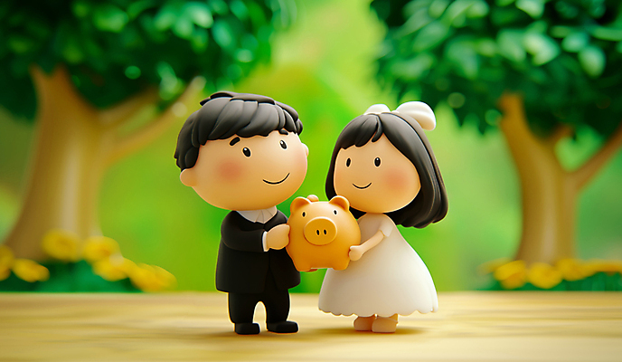 JPG 전신 나무 편집이미지 여자 남자 꽃 행복 웨딩드레스 결혼 신혼부부 사랑 들기 정장 성인 두명 초록색 돼지저금통 신혼 보험 연금 성인만 편집실사 AI포토 AI콘텐츠 식물 부부 드레스 옷 감정 컬러 모션 사람 이벤트 저금통 CG 파일형식