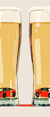 JPG 일러스트 자동차 맥주 경고 안전 사람없음 노란색 위험 음주 맥주잔 맥주거품 국내일러스트 AI일러스트 AI콘텐츠 육상교통 컬러 컨셉 술잔 주류 거품 파일형식