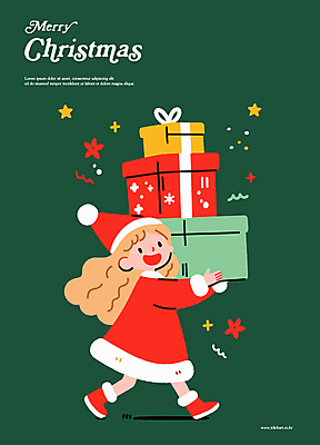 1 옷 여자 기념일 어린이 컬러 컨셉 크리스마스 모션 선물 사람 이벤트 상자 여자한명만 소녀만 파일형식 벡터 연말 전신 한명 파티 산타클로스 AI파일 국내일러스트 일러스트 산타옷 크리스마스선물 선물상자 들기 소녀한명만 소녀 초록색 귀여움