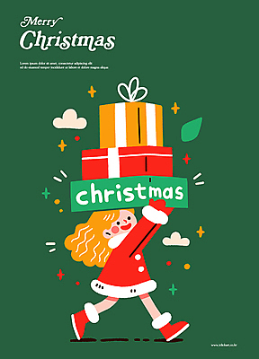 전신 여자 어린이 크리스마스 일러스트 산타옷 크리스마스선물 선물 한명 들기 소녀 초록색 선물상자 산타클로스 파티 귀여움 연말 소녀한명만 국내일러스트 AI파일 1 옷 기념일 컬러 컨셉 모션 사람 이벤트 상자 여자한명만 소녀만 파일형식 벡터