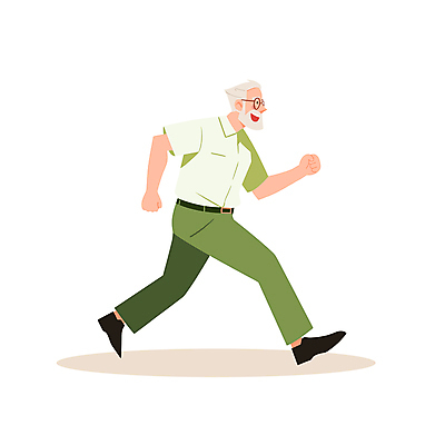 전신 할아버지 노년 남자 행복 일러스트 건강 관리 한명 미소 웃음 초록색 달리기 조깅 활기 러닝 노인남자한명만 일러캐릭터 AI파일 캐릭터 1 감정 컬러 컨셉 모션 표정 사람 성인 운동 남자한명만 노인남자만 파일형식 벡터