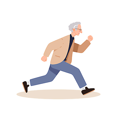 전신 할아버지 노년 남자 행복 일러스트 건강 관리 한명 미소 웃음 달리기 조깅 활기 러닝 베이지색 노인남자한명만 일러캐릭터 AI파일 캐릭터 1 감정 컬러 컨셉 모션 표정 사람 성인 운동 남자한명만 노인남자만 파일형식 벡터