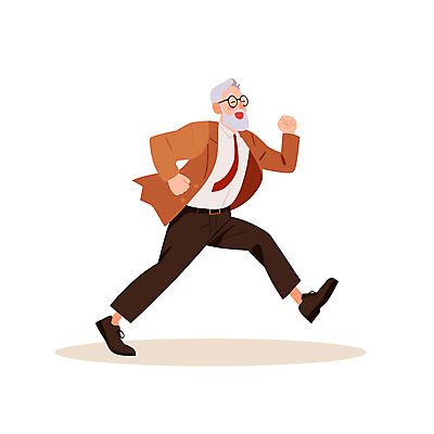 전신 할아버지 노년 남자 행복 일러스트 건강 관리 한명 미소 웃음 달리기 조깅 갈색 활기 러닝 노인남자한명만 일러캐릭터 AI파일 캐릭터 1 감정 컬러 컨셉 모션 표정 사람 성인 운동 남자한명만 노인남자만 파일형식 벡터