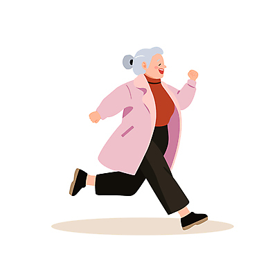 전신 여자 노년 행복 할머니 분홍색 일러스트 건강 관리 한명 미소 웃음 달리기 조깅 활기 러닝 노인여자한명만 일러캐릭터 AI파일 캐릭터 1 감정 컬러 컨셉 모션 표정 사람 성인 운동 여자한명만 노인여자만 파일형식 벡터