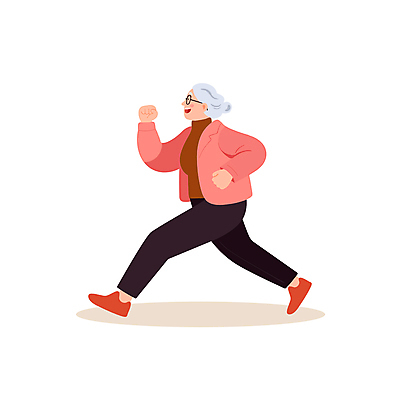 전신 여자 노년 행복 할머니 분홍색 일러스트 건강 관리 한명 미소 웃음 달리기 조깅 활기 러닝 노인여자한명만 일러캐릭터 AI파일 캐릭터 1 감정 컬러 컨셉 모션 표정 사람 성인 운동 여자한명만 노인여자만 파일형식 벡터