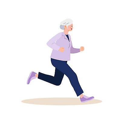 전신 여자 노년 행복 할머니 일러스트 건강 관리 한명 미소 웃음 달리기 조깅 보라색 활기 러닝 노인여자한명만 일러캐릭터 AI파일 캐릭터 1 감정 컬러 컨셉 모션 표정 사람 성인 운동 여자한명만 노인여자만 파일형식 벡터