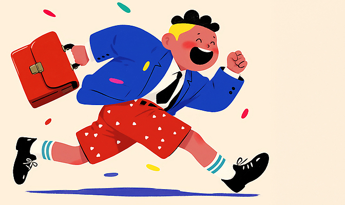 JPG 전신 남자 가방 일러스트 비즈니스 한명 정장 성인 달리기 활발 에너지 직장인 활기 베이지색 성인남자한명만 국내일러스트 AI일러스트 AI콘텐츠 직업 1 잡화 옷 컬러 컨셉 모션 사람 남자한명만 성인남자만 파일형식