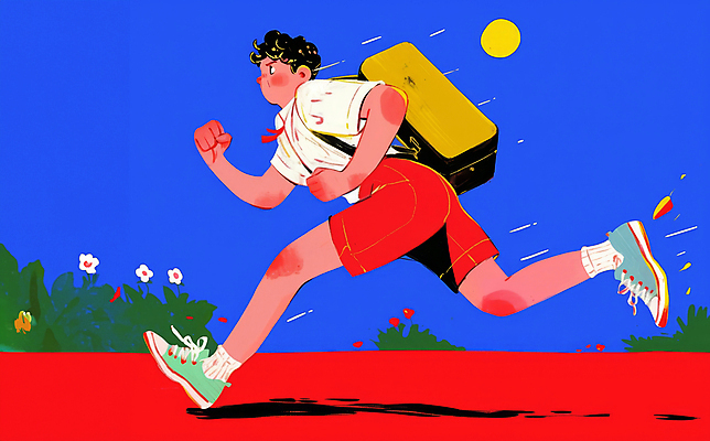 JPG 전신 남자 가방 일러스트 비즈니스 한명 정장 성인 파란색 달리기 활발 에너지 직장인 활기 성인남자한명만 국내일러스트 AI일러스트 AI콘텐츠 직업 1 잡화 옷 컬러 컨셉 모션 사람 남자한명만 성인남자만 파일형식