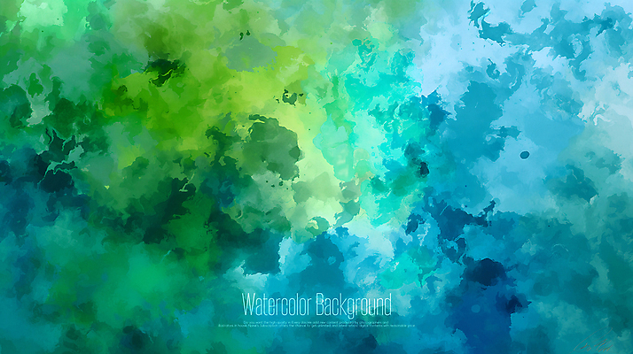 JPG 편집이미지 백그라운드 수채화 사람없음 컬러풀 화려 부드러움 편집실사 컬러 컨셉 감각 CG 파일형식