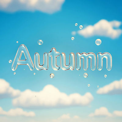 JPG 구름 편집이미지 영어 하늘 이벤트 타이포그라피 사람없음 파란색 쇼핑 3D 세일 가을 비눗방울 입체 디지털합성 마케팅 제안 편집3D AI컴퓨터그래픽 AI콘텐츠 자연요소 문자 계절 컬러 파일형식