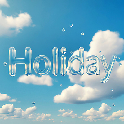 JPG 구름 편집이미지 영어 기념일 하늘 이벤트 타이포그라피 사람없음 파란색 쇼핑 3D 세일 비눗방울 입체 디지털합성 연휴 마케팅 제안 편집3D AI컴퓨터그래픽 AI콘텐츠 자연요소 문자 컬러 공휴일 파일형식