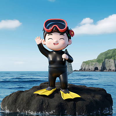 JPG 전신 편집이미지 한국전통 여자 파도 바다 한명 성인 앞모습 파란색 제주도 3D 손들기 검은색 그물 오리발 입체 디지털합성 동백 해녀 제주도여행 해녀도구 해녀복장 현무암 성인여자한명만 편집3D AI컴퓨터그래픽 AI콘텐츠 직업 1 전통 옷 꽃 뷰포인트 컬러 여행 모션 한국 사람 도구 화산암 여자한명만 성인여자만 파일형식