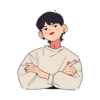 남자 포즈 일러스트 청소년 한명 미소 손짓 팔짱 귀걸이 자신감 십대남자한명만 국내일러스트 AI파일 1 감정 장신구 모션 표정 사람 남자한명만 십대남자만 파일형식 벡터