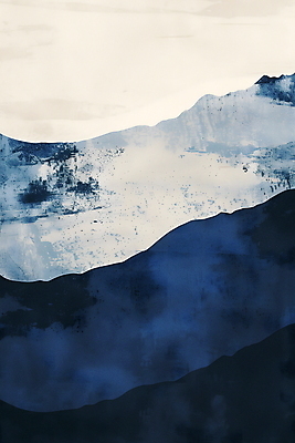 JPG 백그라운드 곡선 일러스트 추상 수묵화 풍경 사람없음 파란색 분위기 기하학 국내일러스트 AI일러스트 AI콘텐츠 선 컬러 컨셉 무늬 미술 파일형식