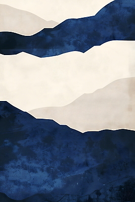 JPG 무료이미지 백그라운드 곡선 일러스트 추상 수묵화 풍경 사람없음 파란색 분위기 기하학 국내일러스트 AI일러스트 AI콘텐츠 선 컬러 컨셉 무늬 미술 파일형식