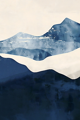 JPG 백그라운드 곡선 일러스트 추상 수묵화 풍경 사람없음 파란색 분위기 기하학 국내일러스트 AI일러스트 AI콘텐츠 선 컬러 컨셉 무늬 미술 파일형식