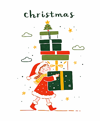 JPG 전신 여자 어린이 크리스마스 일러스트 산타모자 한명 소녀 초록색 선물상자 산타클로스 파티 기쁨 즐거움 연말 홀리데이 소녀한명만 국내일러스트 AI일러스트 AI콘텐츠 모자_잡화 1 기념일 감정 컬러 휴가 선물 사람 이벤트 상자 여자한명만 소녀만 파일형식
