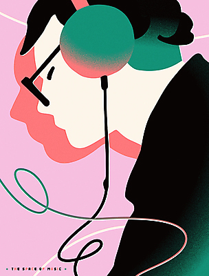 라이프스타일 남자 실루엣 포스터 안경 선 음악 분홍색 일러스트 한명 성인 헤드셋 듣기 감성 판화 성인남자한명만 국내일러스트 AI파일 1 잡화 컬러 음향기기 컨셉 모션 문화예술 촬영기법 미술 사람 생활 헤드폰 남자한명만 성인남자만 파일형식 벡터