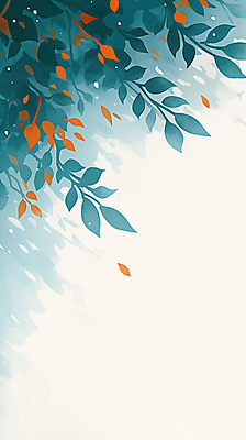 JPG 백그라운드 일러스트 자연 나뭇잎 수채화 사람없음 초록색 국내일러스트 AI일러스트 AI콘텐츠 컬러 잎 생태계 파일형식