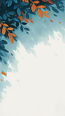 JPG 백그라운드 일러스트 자연 나뭇잎 수채화 사람없음 초록색 국내일러스트 AI일러스트 AI콘텐츠 컬러 잎 생태계 파일형식