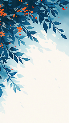 JPG 백그라운드 일러스트 자연 나뭇잎 수채화 사람없음 초록색 국내일러스트 AI일러스트 AI콘텐츠 컬러 잎 생태계 파일형식