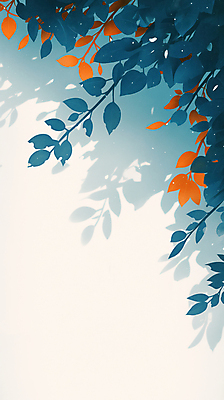 JPG 백그라운드 일러스트 자연 나뭇잎 수채화 사람없음 초록색 국내일러스트 AI일러스트 AI콘텐츠 컬러 잎 생태계 파일형식