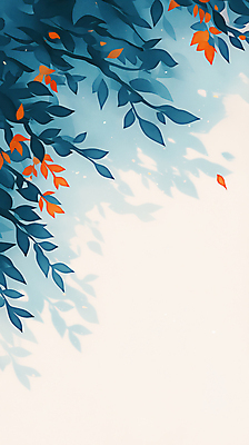 JPG 백그라운드 일러스트 자연 나뭇잎 수채화 사람없음 초록색 국내일러스트 AI일러스트 AI콘텐츠 컬러 잎 생태계 파일형식