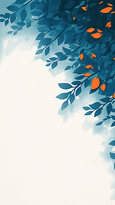 JPG 백그라운드 일러스트 자연 나뭇잎 수채화 사람없음 초록색 국내일러스트 AI일러스트 AI콘텐츠 컬러 잎 생태계 파일형식