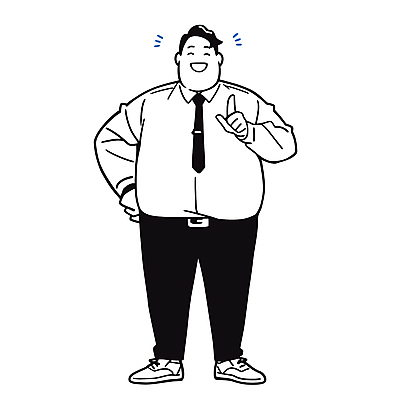 전신 남자 중년 일러스트 넥타이 한명 웃음 검은색 직장인 자신감 전문직 편안함 오피스룩 중년남자한명만 AI_인공지능 일러캐릭터 AI파일 직업 캐릭터 1 잡화 옷 감정 컬러 비즈니스 표정 사람 성인 감각 남자한명만 중년남자만 파일형식 벡터