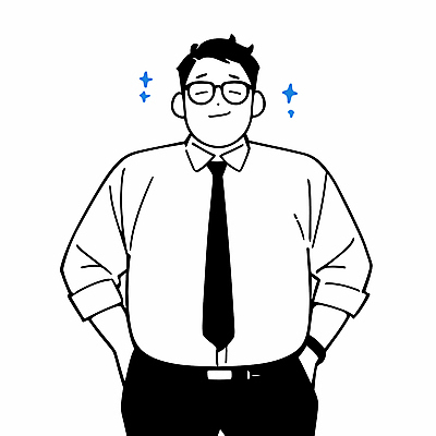 전신 캐릭터 남자 중년 일러스트 넥타이 한명 검은색 직장인 자신감 전문직 편안함 오피스룩 중년남자한명만 AI_인공지능 일러캐릭터 AI파일 직업 1 잡화 옷 감정 컬러 비즈니스 사람 성인 감각 남자한명만 중년남자만 파일형식 벡터