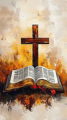 JPG 기독교 일러스트 사람없음 빛 갈색 믿음 성경 기도 질감 예배 신성 나무십자가 국내일러스트 AI일러스트 AI콘텐츠 감정 종교 컬러 십자가 종교용품 파일형식