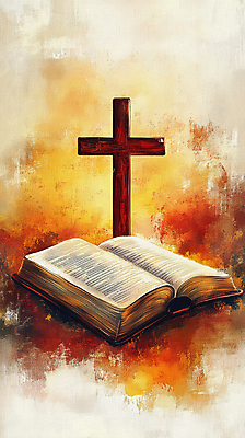 JPG 기독교 일러스트 사람없음 빛 갈색 믿음 성경 기도 질감 예배 신성 나무십자가 국내일러스트 AI일러스트 AI콘텐츠 감정 종교 컬러 십자가 종교용품 파일형식