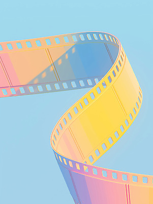 JPG 편집이미지 분홍색 곡선 사람없음 파란색 노란색 3D 필름 파스텔톤 편집소스 편집3D AI컴퓨터그래픽 AI콘텐츠 선 컬러 디지털합성 파일형식