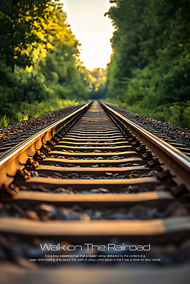 PSD 나무 편집 편집이미지 자연 사람없음 햇빛 노을 기찻길 숲 이미지편집 편집실사 자연요소 식물 태양 CG 생태계 파일형식