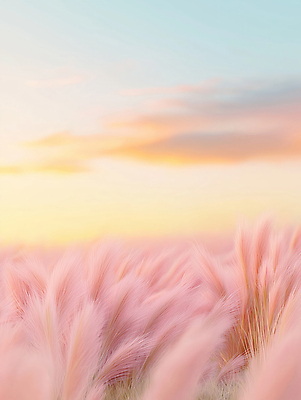 JPG 편집이미지 분홍색 하늘 풍경 사람없음 가을 디지털합성 감성 몽환 편집소스 핑크뮬리 편집실사 AI포토 AI콘텐츠 식물 계절 컬러 컨셉 CG 파일형식