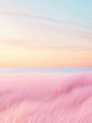 JPG 편집이미지 분홍색 하늘 풍경 사람없음 가을 디지털합성 감성 몽환 편집소스 핑크뮬리 편집실사 AI포토 AI콘텐츠 식물 계절 컬러 컨셉 CG 파일형식