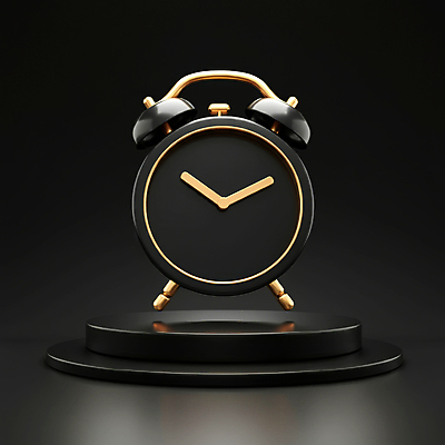 JPG 편집이미지 시계 이벤트 사람없음 쇼핑 3D 세일 검은색 금색 자명종 고급 알림 입체 디지털합성 마케팅 블랙프라이데이 편집3D AI컴퓨터그래픽 AI콘텐츠 컬러 컨셉 데이이벤트 알람 파일형식