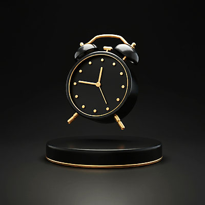 JPG 편집이미지 시계 이벤트 사람없음 쇼핑 3D 세일 검은색 금색 자명종 고급 알림 입체 디지털합성 마케팅 블랙프라이데이 편집3D AI컴퓨터그래픽 AI콘텐츠 컬러 컨셉 데이이벤트 알람 파일형식