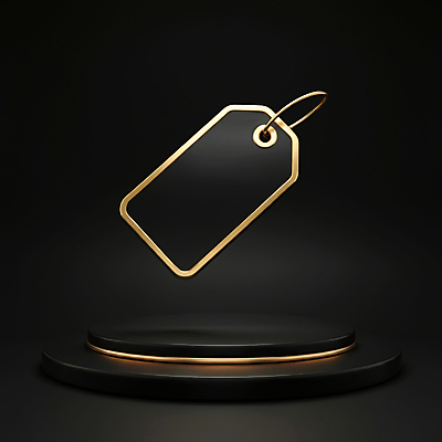 JPG 편집이미지 이벤트 사람없음 쇼핑 3D 꼬리표 세일 검은색 금색 고급 입체 디지털합성 마케팅 블랙프라이데이 편집3D AI컴퓨터그래픽 AI콘텐츠 컬러 컨셉 데이이벤트 라벨 파일형식