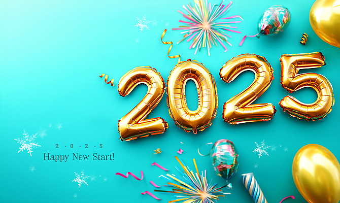 PSD 편집이미지 행복 새해 눈꽃 폭죽 사람없음 청록색 해피뉴이어 풍선 2025년 을사년 이미지편집 감정 컬러 눈_날씨 새해인사 연도 파일형식