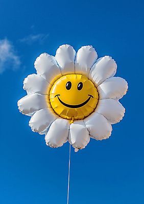 JPG 구름 편집이미지 꽃 행복 하늘 미소 웃음 사람없음 풍선 편집실사 AI포토 AI콘텐츠 자연요소 식물 감정 표정 CG 파일형식