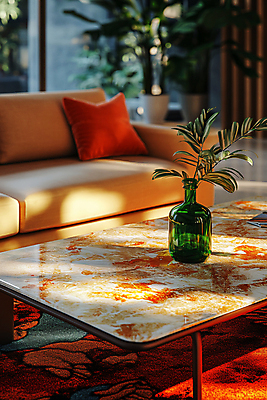 JPG 편집이미지 라이프스타일 가구 쿠션 잎 휴식 주택 실내 사람없음 인테리어 소파 햇빛 꽃병 카펫 공간 디지털합성 오브젝트 힐링 홈퍼니싱 편집실사 AI포토 AI콘텐츠 식물 디자인 꽃 생활용품 컨셉 의자 내부 건물 생활 태양 CG 파일형식