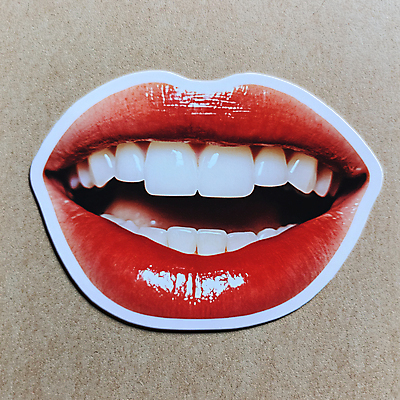 JPG 편집이미지 스티커 미소 신체부위 입 치아 디지털합성 입술 긍정 편집실사 AI포토 AI콘텐츠 컨셉 표정 사람 소화기관 CG 파일형식